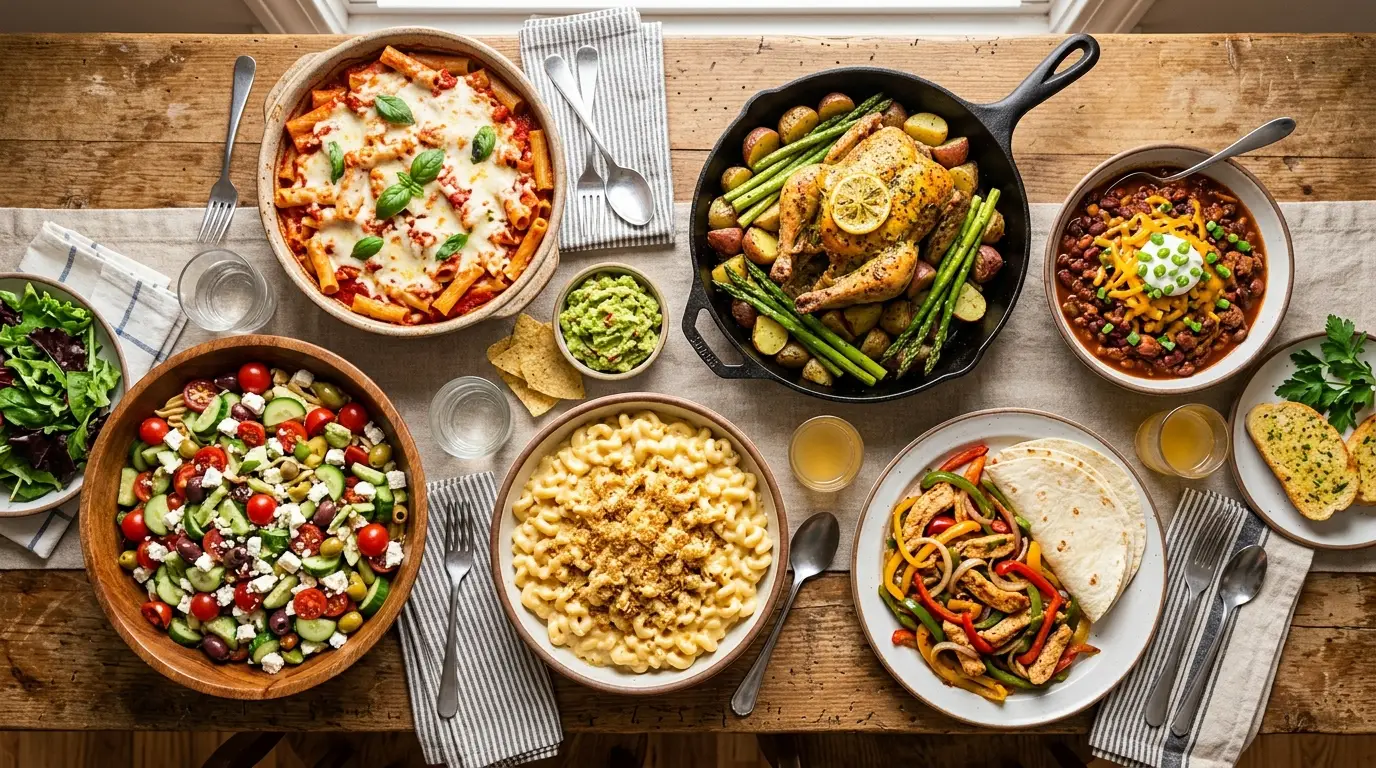 20 Easy Dinner Recipes the Whole Family Will Love