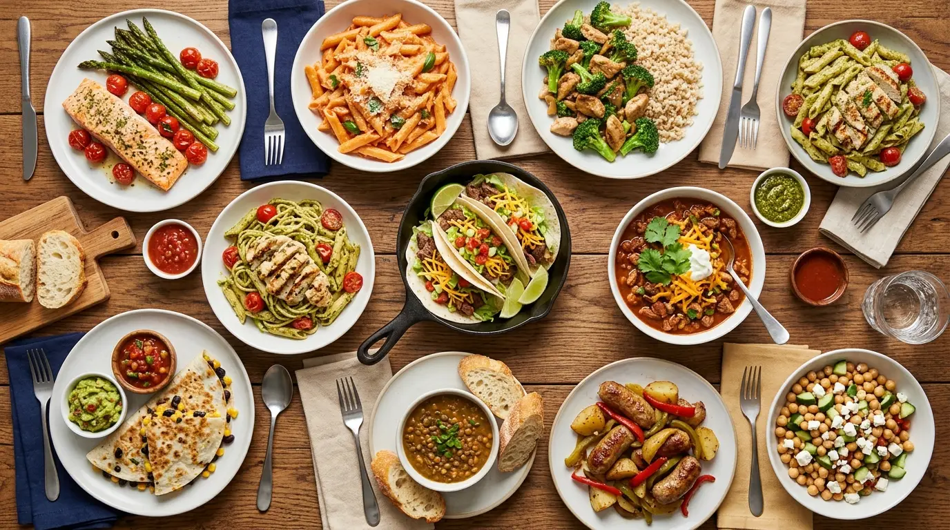 20 Easy Weeknight Dinner Ideas