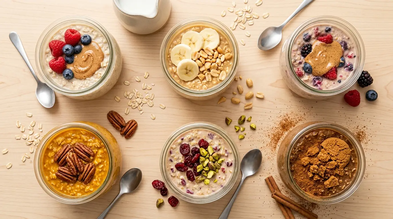 7 Overnight Oats Recipes for Easier Mornings